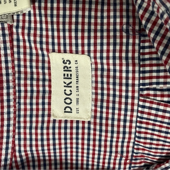 Dockers flannel LS button up shirt - Picture 5 of 9